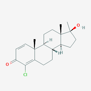 molecular formula C20H27ClO2 B159566 4-氯去甲甲基睾酮 CAS No. 2446-23-3