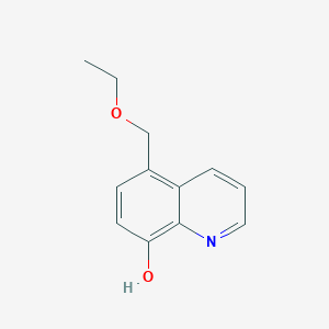 molecular formula C12H13NO2 B1595661 5-(乙氧甲基)喹啉-8-醇 CAS No. 22049-19-0