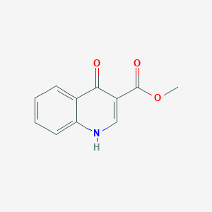 molecular formula C11H9NO3 B1595662 4-羟基喹啉-3-甲酸甲酯 CAS No. 38113-86-9