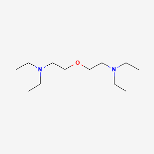 molecular formula C12H28N2O B1595663 2,2'-Oxybis(n,n-diethylethanamine) CAS No. 3030-43-1