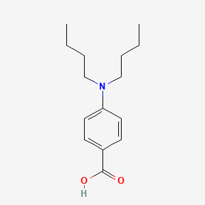 molecular formula C15H23NO2 B1595666 4-(二丁基氨基)苯甲酸 CAS No. 92726-05-1