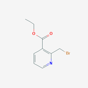 molecular formula C9H10BrNO2 B1595672 Ethyl 2-(bromomethyl)nicotinate CAS No. 63050-11-3