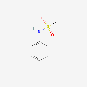 molecular formula C7H8INO2S B1595675 N-(4-碘苯基)甲磺酰胺 CAS No. 102294-59-7