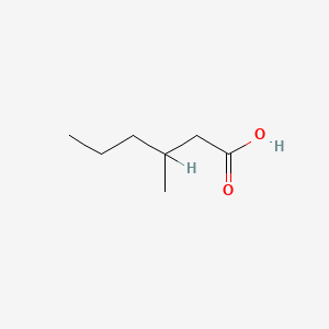 molecular formula C7H14O2 B1595691 3-甲基己酸 CAS No. 3780-58-3