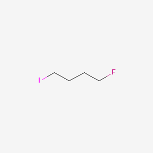 molecular formula C4H8FI B1595697 Butane, 1-fluoro-4-iodo- CAS No. 372-91-8
