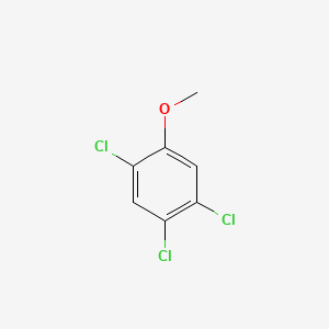 molecular formula C7H5Cl3O B1595709 2,4,5-三氯苯甲醚 CAS No. 6130-75-2