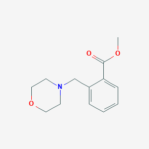 molecular formula C13H17NO3 B159572 2-(吗啉甲基)苯甲酸甲酯 CAS No. 135651-46-6