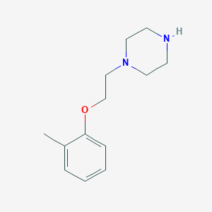 B1595724 1-(2-o-Tolyloxy-ethyl)-piperazine CAS No. 65489-03-4