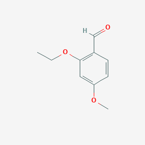 molecular formula C10H12O3 B1595736 2-乙氧基-4-甲氧基苯甲醛 CAS No. 42924-37-8