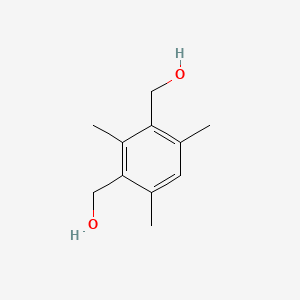 molecular formula C11H16O2 B1595738 2,4-Bis(hydroxymethyl)-1,3,5-trimethylbenzene CAS No. 29329-35-9