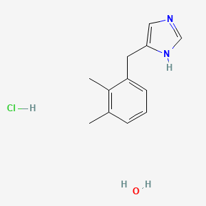 molecular formula C12H17ClN2O B1595746 盐酸去甲托咪定一水合物 CAS No. 90038-00-9