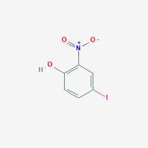 molecular formula C6H4INO3 B1595747 4-碘-2-硝基苯酚 CAS No. 21784-73-6