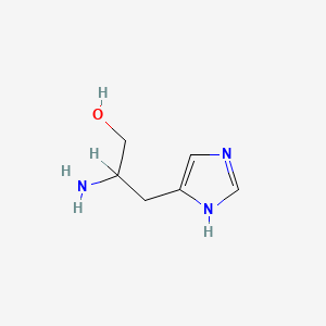 molecular formula C6H11N3O B1595749 组氨醇 CAS No. 501-28-0