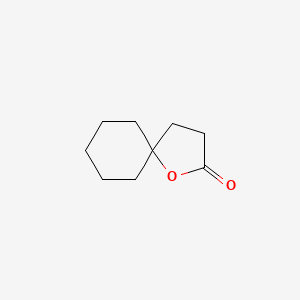 molecular formula C9H14O2 B1595756 1-氧杂螺[4.5]癸-2-酮 CAS No. 699-61-6