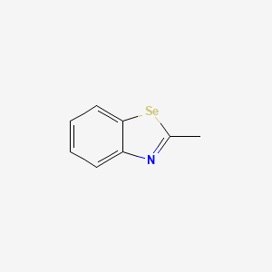 molecular formula C8H7NSe B1595760 2-Methylbenzoselenazole CAS No. 2818-88-4