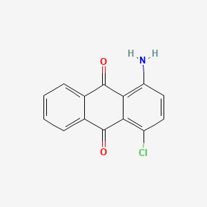 molecular formula C14H8ClNO2 B1595761 1-Amino-4-chloroanthraquinone CAS No. 2872-47-1