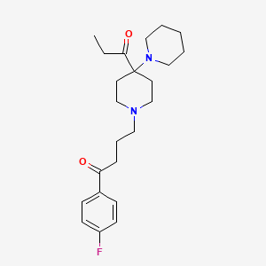 molecular formula C23H33FN2O2 B1595765 Propyperone CAS No. 3781-28-0