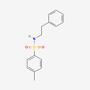 molecular formula C15H17NO2S B1595766 N-Phenethyl-p-toluenesulfonamide CAS No. 5450-75-9