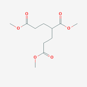 molecular formula C11H18O6 B1595767 Trimethyl pentane-1,3,5-tricarboxylate CAS No. 5464-63-1