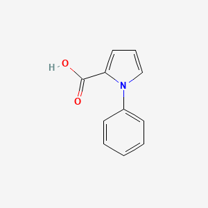molecular formula C11H9NO2 B1595769 1-phenyl-1H-pyrrole-2-carboxylic acid CAS No. 78540-03-1