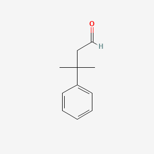molecular formula C11H14O B1595772 3-Methyl-3-phenylbutanal CAS No. 6325-41-3