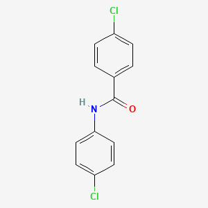 molecular formula C13H9Cl2NO B1595775 4-氯-N-(4-氯苯基)苯甲酰胺 CAS No. 39193-06-1