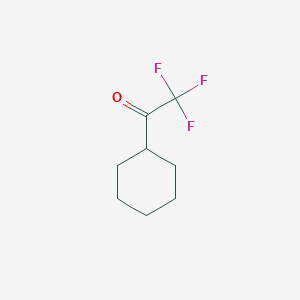 B1595776 1-Cyclohexyl-2,2,2-trifluoro-ethanone CAS No. 6302-04-1