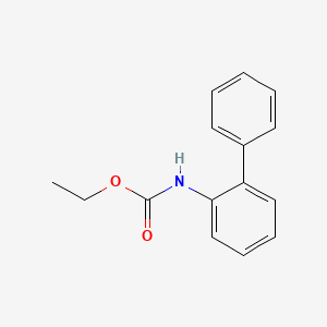 molecular formula C15H15NO2 B1595777 [1,1'-联苯]-2-基氨基甲酸乙酯 CAS No. 6301-18-4