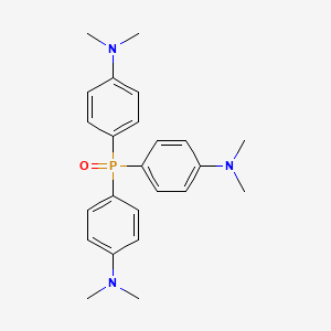 molecular formula C24H30N3OP B1595778 tris(4-Dimethylaminophenyl)phosphine oxide CAS No. 807-20-5