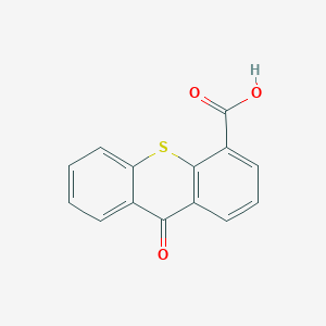 molecular formula C14H8O3S B1595779 9-氧代-9H-噻吨-4-羧酸 CAS No. 51762-56-2