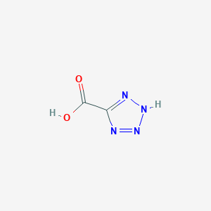 molecular formula C2H2N4O2 B1595780 1H-Tetrazole-5-carboxylic acid CAS No. 75773-99-8