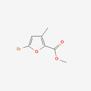 molecular formula C7H7BrO3 B1595784 5-溴-3-甲基呋喃-2-甲酸甲酯 CAS No. 2528-01-0