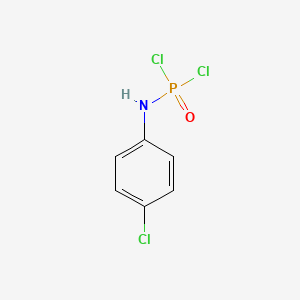 B1595791 (4-Chlorophenyl)phosphoramidic dichloride CAS No. 6971-73-9