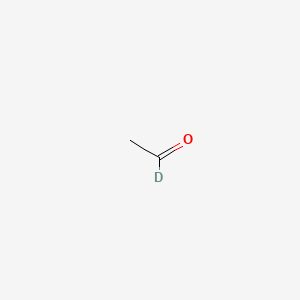 molecular formula C2H4O B1595801 （1-2H1）乙醛 CAS No. 4122-13-8