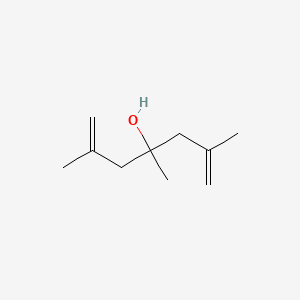 molecular formula C10H18O B1595818 2,4,6-三甲基-1,6-庚二烯-4-醇 CAS No. 79604-66-3