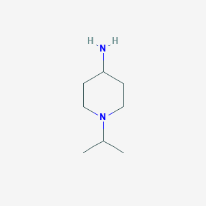 molecular formula C8H18N2 B159582 1-异丙基哌啶-4-胺 CAS No. 127285-08-9