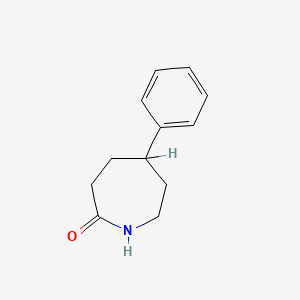 molecular formula C12H15NO B1595829 5-苯基氮杂环戊烷-2-酮 CAS No. 7500-39-2