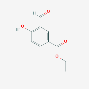 molecular formula C10H10O4 B1595863 Ethyl 3-formyl-4-hydroxybenzoate CAS No. 82304-99-2