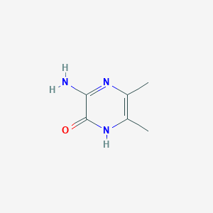 B1595869 3-Amino-5,6-dimethylpyrazin-2-ol CAS No. 43029-21-6