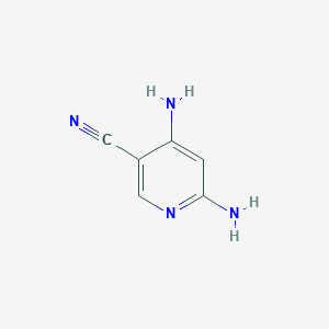 molecular formula C6H6N4 B1595870 4,6-二氨基烟腈 CAS No. 75776-47-5