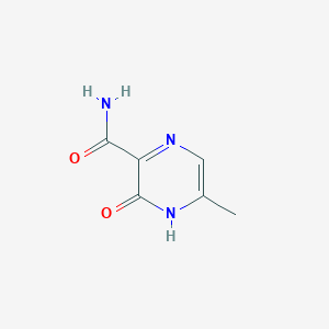 B1595872 5-Methyl-3-oxo-3,4-dihydropyrazine-2-carboxamide CAS No. 88394-05-2