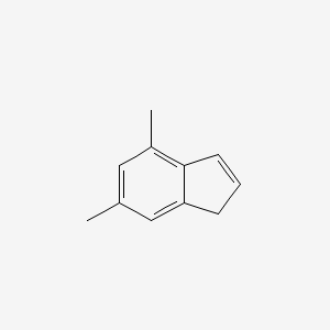 molecular formula C11H12 B1595880 4,6-二甲基-1H-茚满 CAS No. 22430-64-4