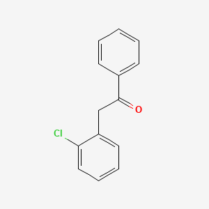 molecular formula C14H11ClO B1595893 2-(2-氯苯基)-1-苯基乙酮 CAS No. 57479-60-4