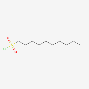 molecular formula C10H21ClO2S B1595927 1-Decanesulfonyl chloride CAS No. 61652-81-1