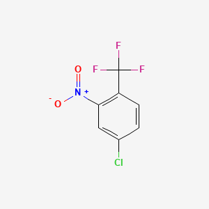molecular formula C7H3ClF3NO2 B1595934 4-氯-2-硝基-1-(三氟甲基)苯 CAS No. 25889-38-7