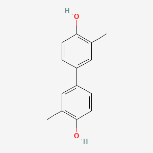 molecular formula C14H14O2 B1595943 [1,1'-联苯]-4,4'-二醇, 3,3'-二甲基- CAS No. 612-84-0