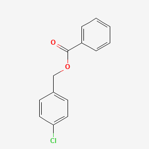 molecular formula C14H11ClO2 B1595952 4-氯苄基苯甲酸酯 CAS No. 20386-93-0