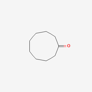 molecular formula C9H16O B1595960 Cyclononanone CAS No. 3350-30-9