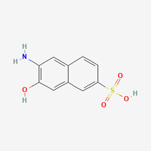 2-Naphthalenesulfonic acid, 6-amino-7-hydroxy-