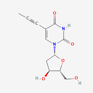 molecular formula C12H14N2O5 B1595973 5-(1-Propynyl)-2'-deoxyuridine CAS No. 84558-94-1